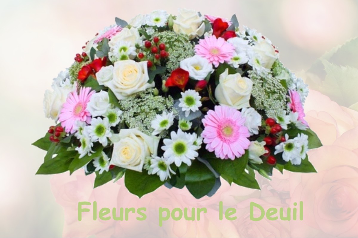 fleurs deuil CHIVRES-VAL